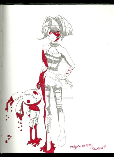 Bloody Drawing By Pierrettepaola On Deviantart