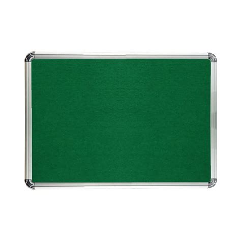 Buy Alkosign Astra Felt Notice Board Green 2 X 4 Feet Pin Up Board