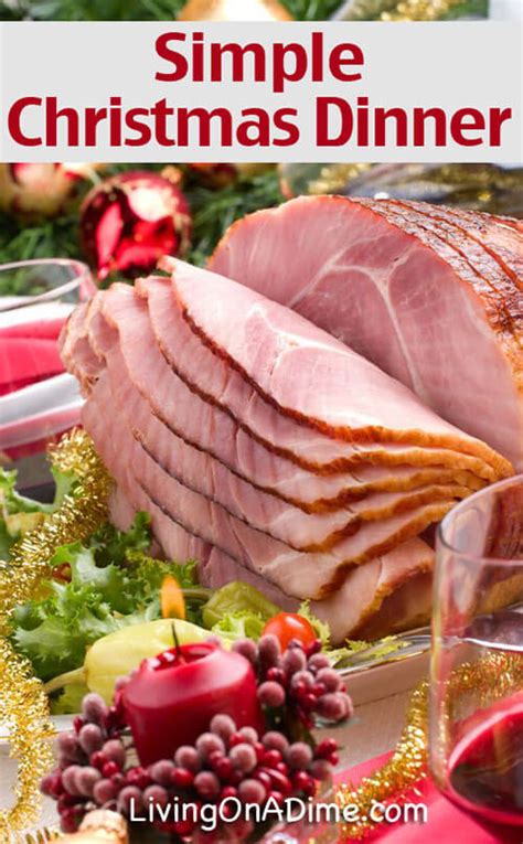 Get great ideas for your christmas dinner like glazed ham, prime rib, turkey, and pork recipes. Simple Christmas Dinner Recipes and Ideas