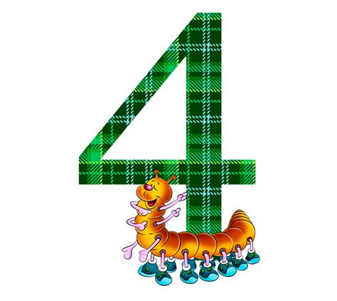 Number 4 Clipart Green Number 4 Green Transparent Free For Download On