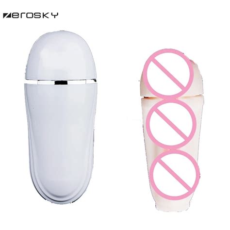 Zerosky Male Masturbation Cup Oral Anus Vagina Pussy Pocket Sex Toys For Men Artificial Vagina