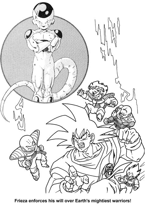 Dragon ball z coloring page tv series coloring page. Coloring Page - Dragon ball z coloring pages 42