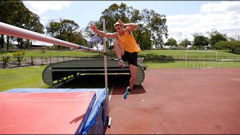 Completely New High Jump Runup Youtube