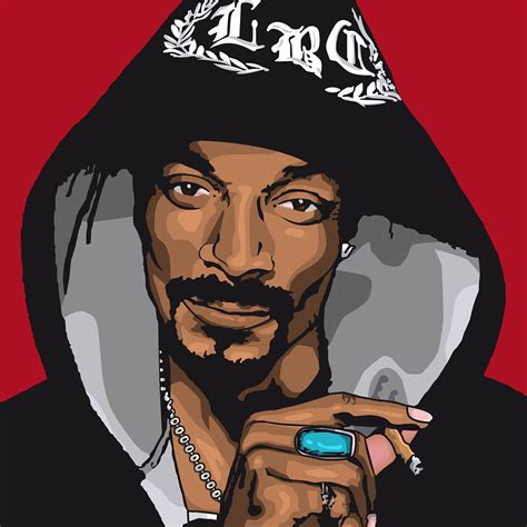 Snoop Dogg Caricatura Snoop Dogg Illustrator Photoshop Serghio