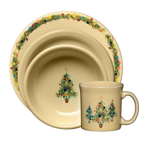 Product Image For Fiesta Christmas Tree Dinnerware Collection