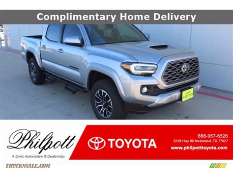2021 Toyota Tacoma Trd Sport Double Cab 4x4 In Silver Sky Metallic