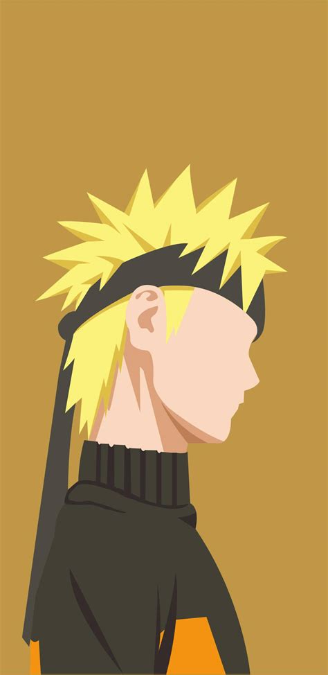 Download Naruto Side Profile IPhone Art Wallpaper Wallpapers Com