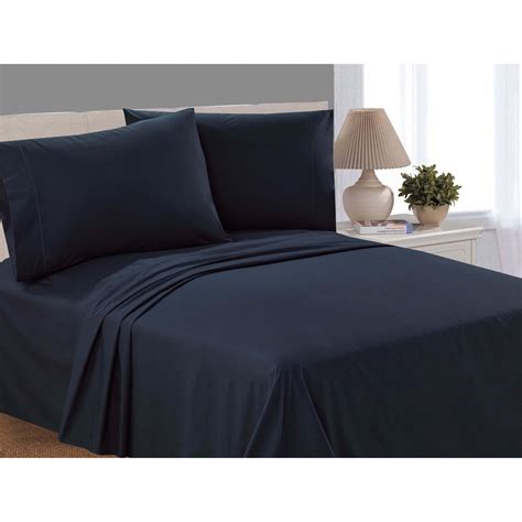 Mainstays 100 Cotton Percale 200 Thread Count Sheet Set King
