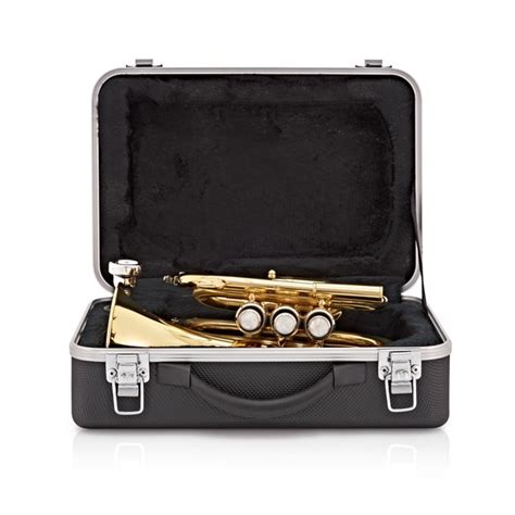 Pocket Trumpet By Gear4music Gold Nearly New At Gear4music