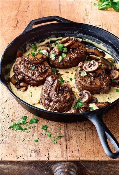 I'm submitting the recipe here as i'm afraid of misplacing such a treasure. Ina Garten's Filet Mignon with Mustard and Mushrooms | Recipe | Food recipes, Food network ...