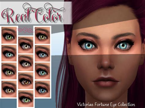 Sims 4 Realistic Eye Colors