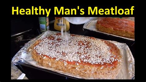 Lean ground beef 1 cup tomato juice 3/4 cup uncooked oatmeal 1 egg, slightly beaten 1/4 cup diced onion salt and pepper to taste. Healthy Meatloaf Recipe ~ Oatmeal Egg White Meat ~ Low Fat High Protein & Fiber - YouTube