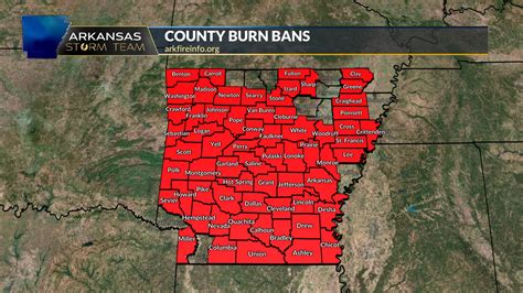 Arkansas Storm Team Weather Blog 64 Counties Now Under A Burn Ban Kark