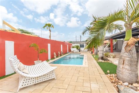 4 Bedroom Villa Private Pool Walk To Divi Beach Villas For Rent In