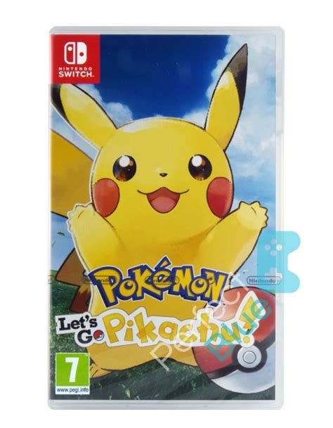Gra Nintendo Switch Pokemon Lets Go Pikachu Perfect Blue