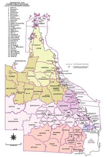 1 Queensland Local Government Areas Download Scientific Diagram