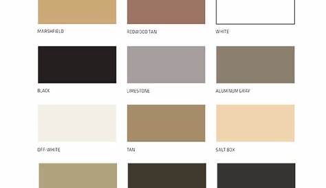 sika integral color chart
