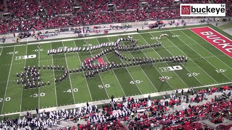Ohio State Marching Band Hollywood Blockbusters Themed