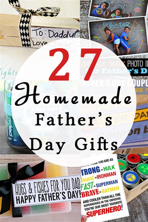 Check spelling or type a new query. 27 Homemade Father's Day Gifts - Your Everyday Family