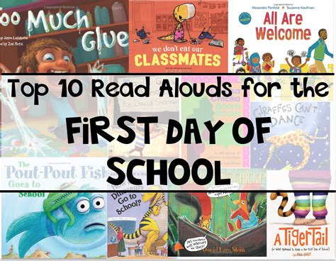 The Top 10 Read Alouds For The First Day Of School