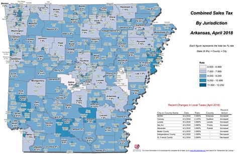 However, every taxpayer must pay at the state's tax on gasoline will increase by six cents over the next three years. Arkansas Sales and Use Tax Rates April 2018 | Arkansas GIS ...
