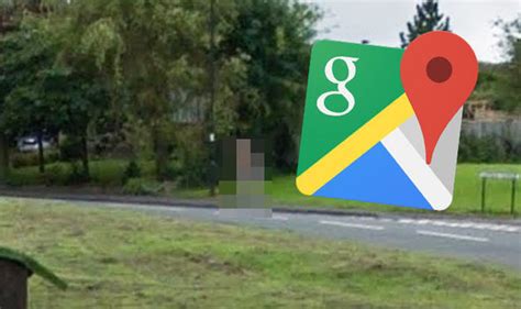 Search and share any place. Google Maps Street View: Embarrassing moment for man as he ...