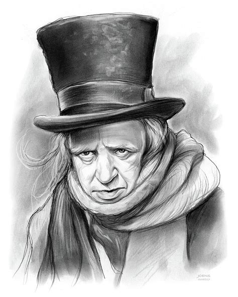 Scrooge Drawing By Greg Joens Fine Art America