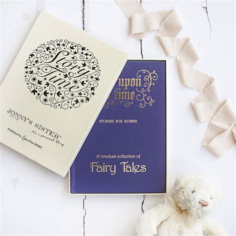 Personalised Book Of Fairy Tales By Jonnys Sister