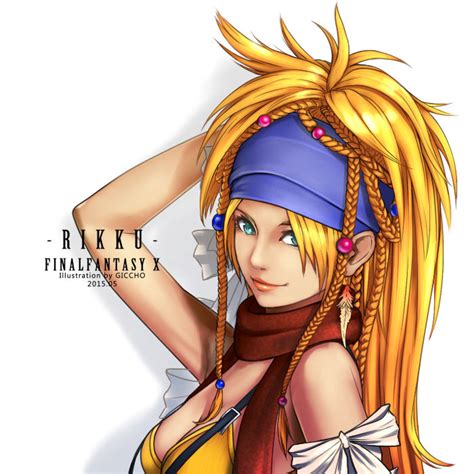 ff10 rikku by giccho on deviantart