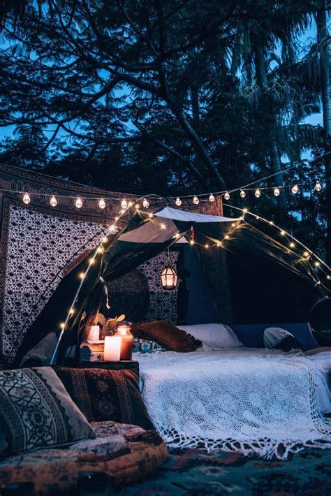 28 Absolutely Dreamy Bohemian Garden Design Ideas Festival Camping
