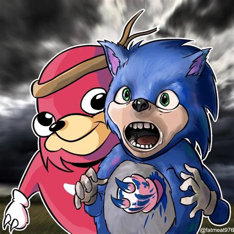 Uganda Sonic A Knuckle Soldier Sonic And Shadow Uganda Memes First