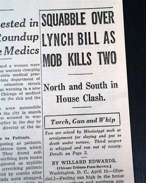 Duck Hill Ms Mississippi Negroes Lynchings Bootjack Mcdaniels 1937 Old Newspaper Ebay