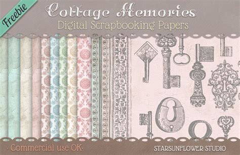 100 Massive Free Digital Scrapbooking Papers And Elements Free