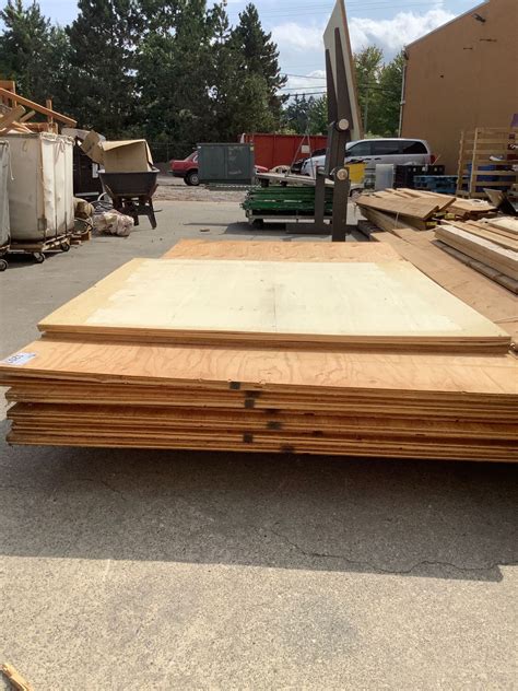 Pallet Of Plywood Assorted Sizes From 4 To 8 Able Auctions