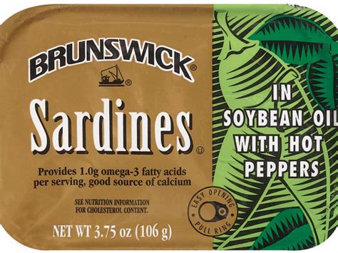 Sardines In Soybean Oil With Hot Peppers Nutrition Facts Eat This Much