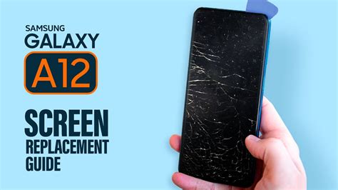 Samsung Galaxy A12 Lcd Touch Screen Replacement M12 F12 Youtube
