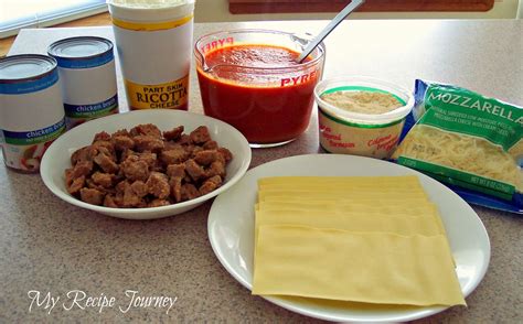 My Recipe Journey Easy Lasagna Soup