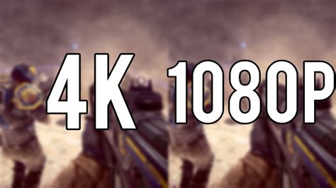 4k Vs 1080p Hd Pc Gaming Graphics Comparison 4k 2015