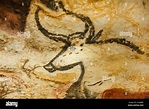 Pinturas rupestres prehistóricas de auroch (ahora extinto Toro salvaje ...
