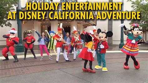 Mydisneyfix Holiday Entertainment At Disney California Adventure With