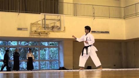 Shito Ryu Annan Kata Performed By A Student Of Ashiya University