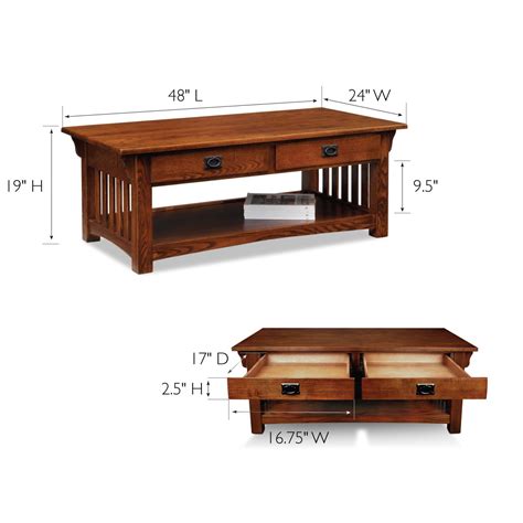 Mission Coffee Table Medium Oak ǀ Furniture ǀ Todays Design House