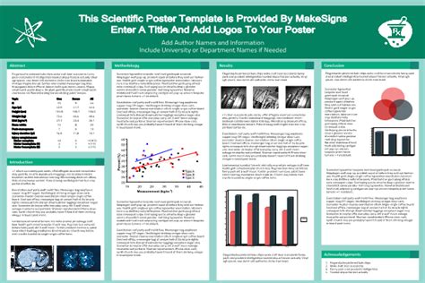 A3 Poster Presentation Template Free Download Printable Templates