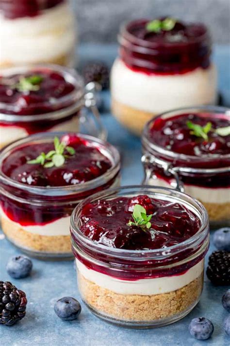 Here are a couple of key things to remember: Individual Berry No Bake Cheesecakes - Nicky's Kitchen ...