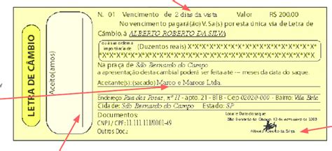 Total Imagem Modelo De Letra De Cambio Br Thptnganamst Edu Vn