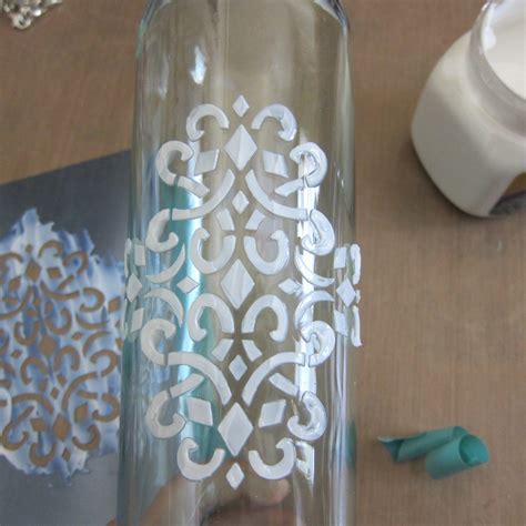 Tutorial Faux Sea Glass Bottles Dollar Store Crafts
