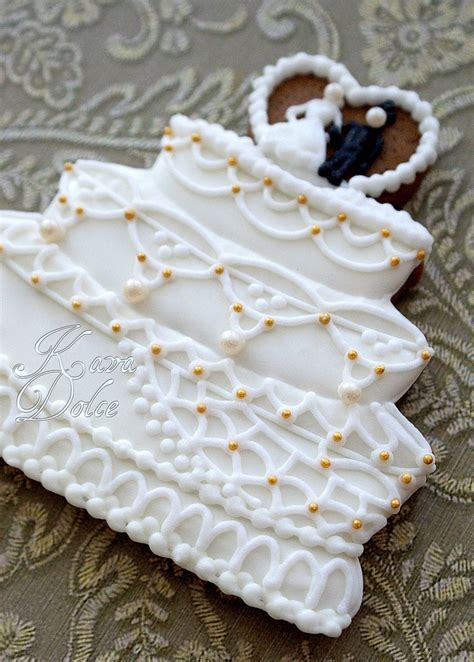 Wedding Cake Wedding Cookies Wedding Cake Cookie Cake Icing Cupcakes Cakepops Desserts