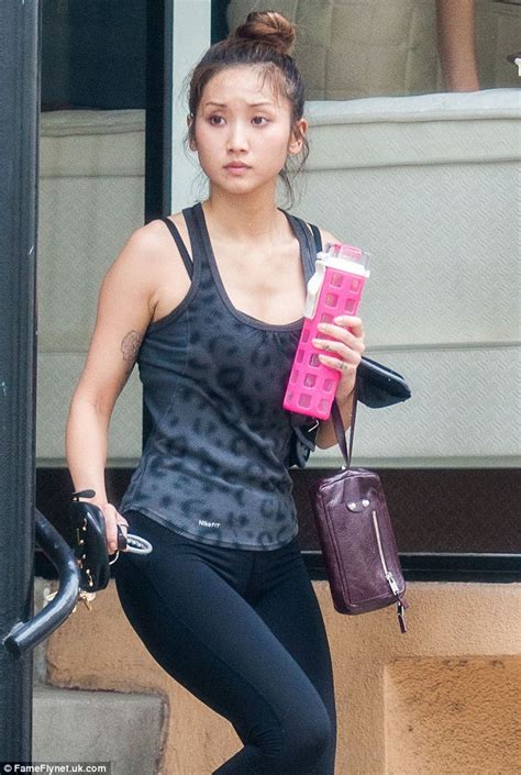 Ex Disney Star Brenda Song Reveals Her Toned Physique As She Steps Out