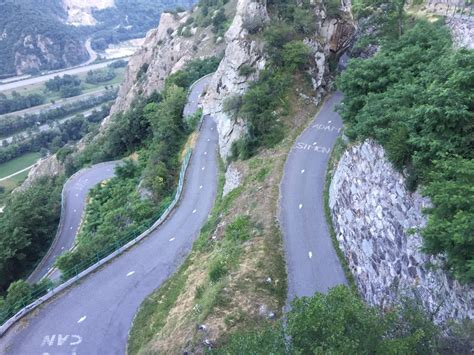 Climbing Col Du Chaussy Lacets De Montvernier France By Bike