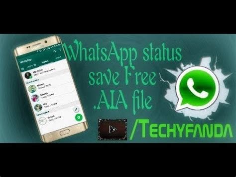 Sesuai namanya, aplikasi besutan lazy geniouz inc itulah tadi beberapa rekomendasi aplikasi download story whatsapp terbaik yang bisa kamu gunakan. WhatsApp 🔥status saver|| Free .AIA || Techy Fanda || - YouTube